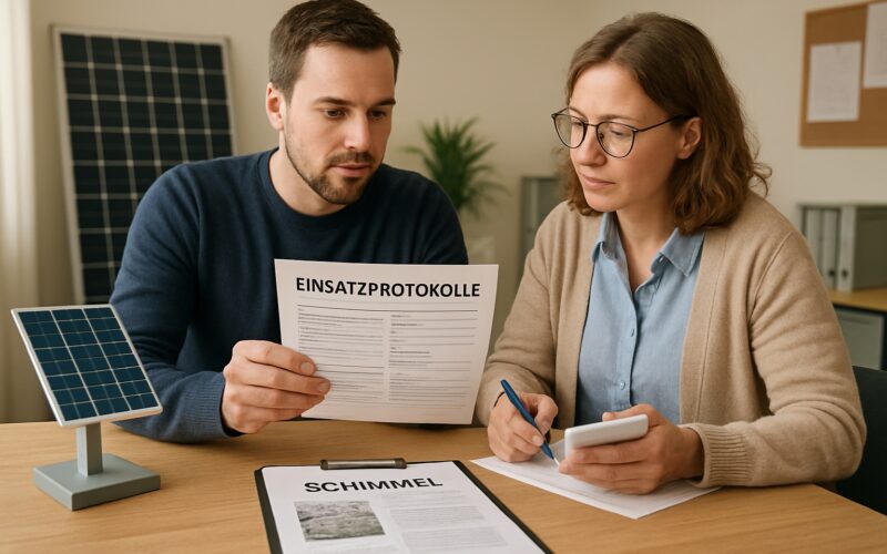 Einsatzprotokolle aus dem Betrieb: Wenn PV, Schimmelverdacht und Patientenfragen gleichzeitig anklopfen